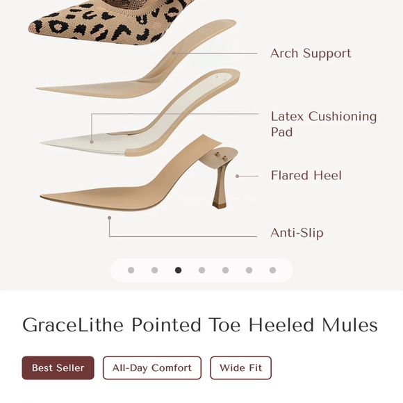 Cozy Island Beige Women's Mules - Picture 7 of 7